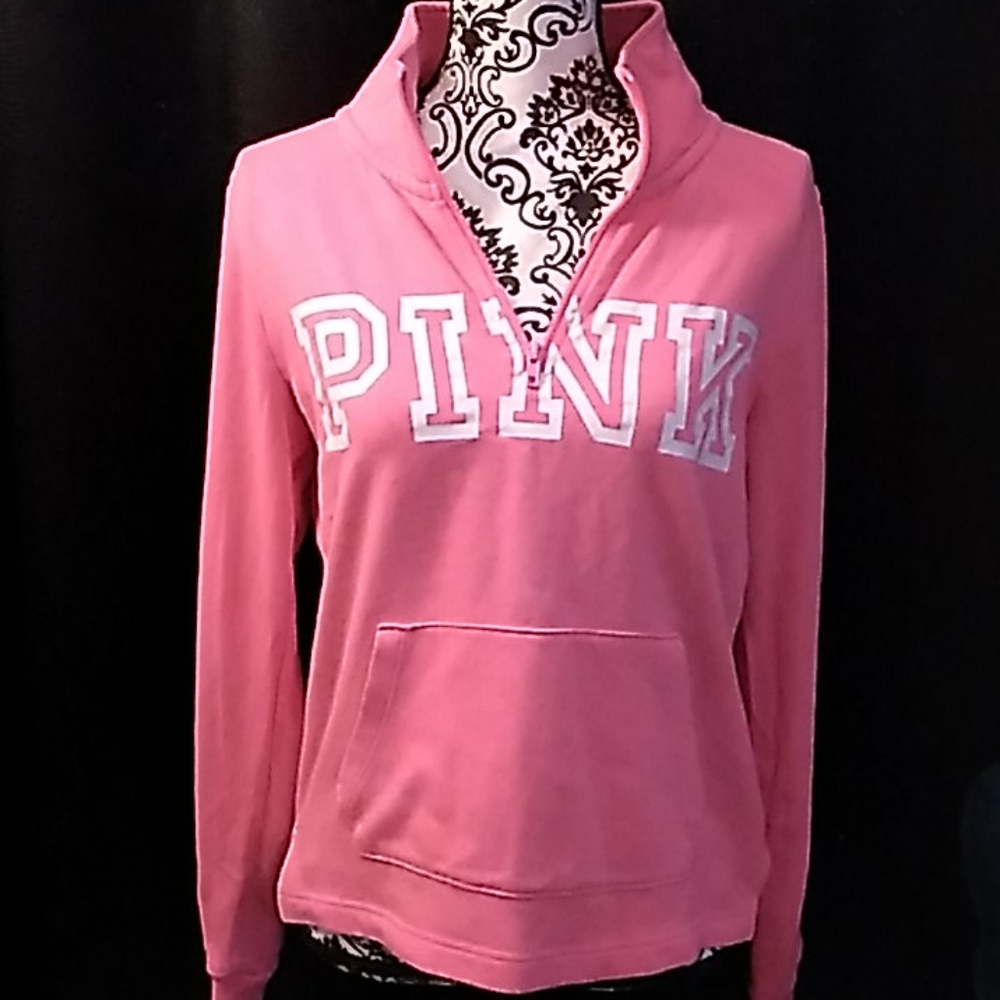 Victorias Secret (pink) quarter zip jacket 😍
